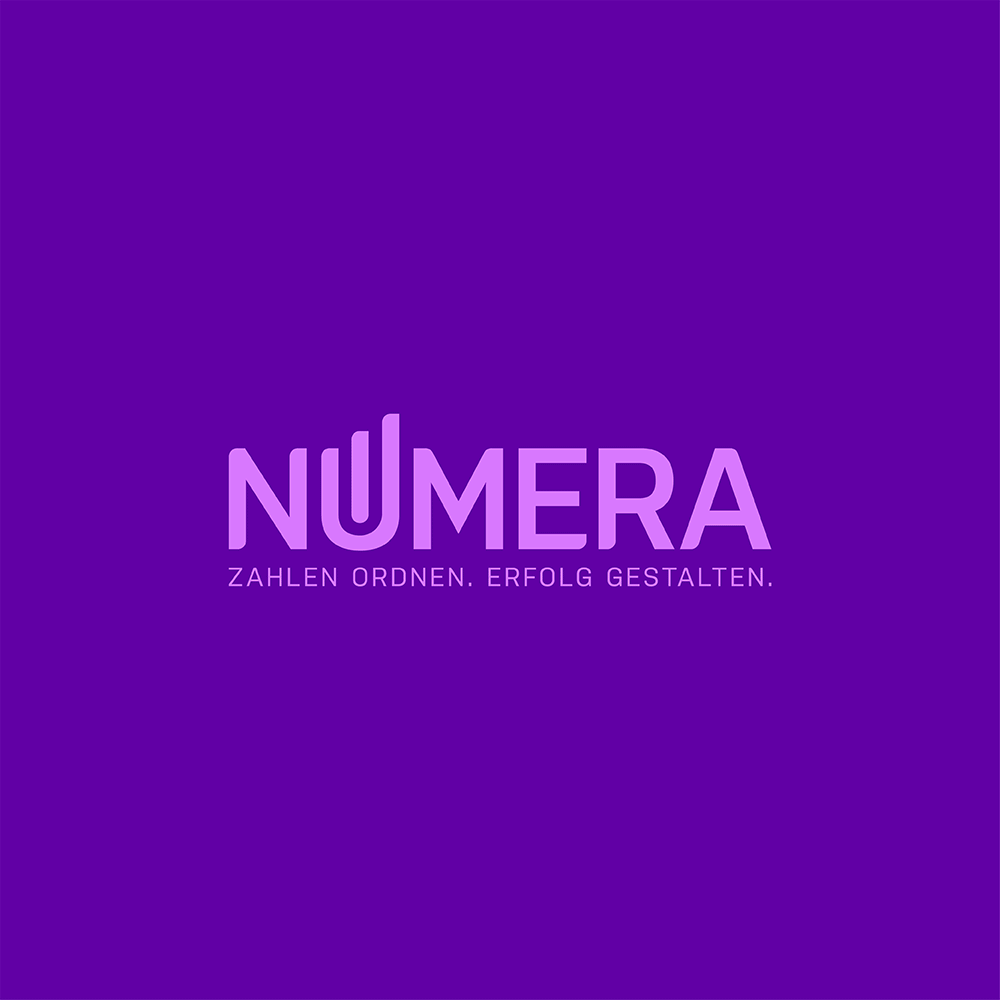NUMERA Logo mit Farbvarianten